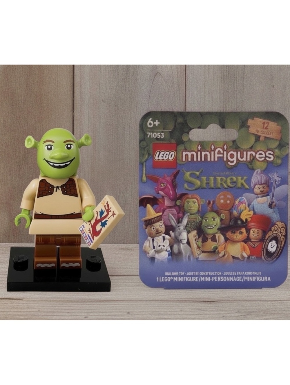 LEGO Shrek 71053 Shrek CMF Factory Sealed Scanned